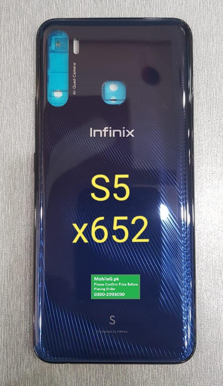 Infinix S5 X652 Complete Housing Back Case & Middle Frame Buy In Pakistan