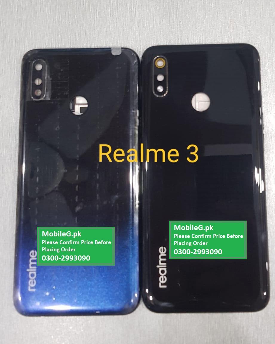 Realme 3 Complete Housing Back Case & Middle Frame Buy In Pakistan