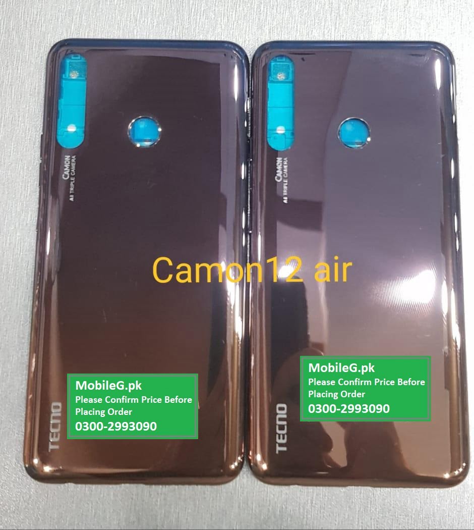 Tecno Camon 12 Air Complete Housing Back Case & Middle Frame Buy In Pakistan