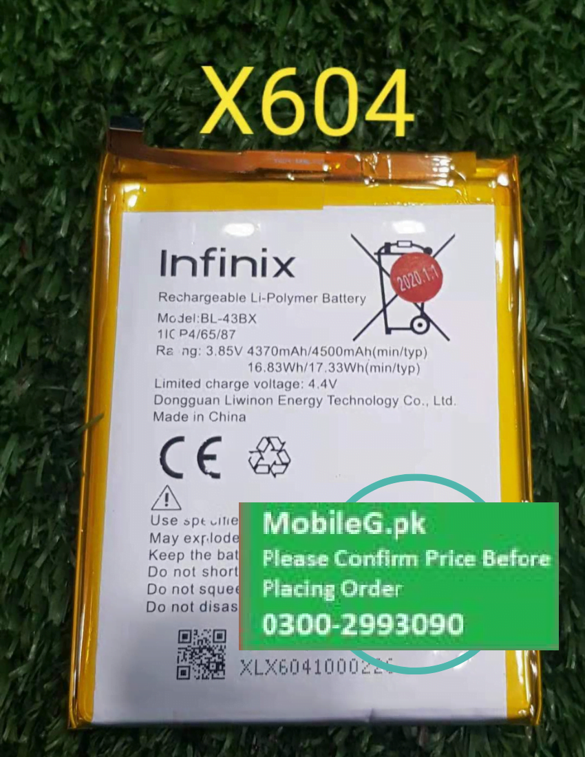 Infinix Note 5 X604 Battery Buy In Pakistan