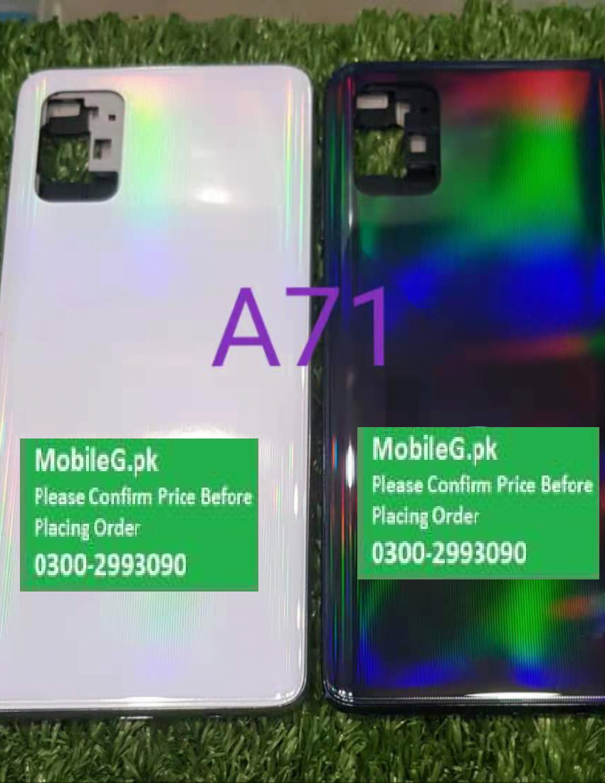 Samsung A71 Complete Housing Back Case & Middle Frame Buy In Pakistan