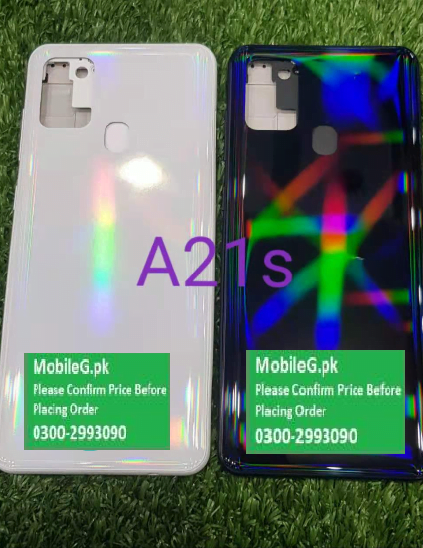 Samsung A21s Complete Housing Back Case & Middle Frame Buy In Pakistan