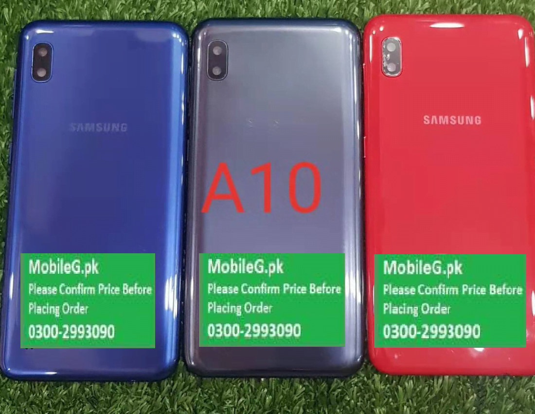 Samsung A10 Complete Housing Back Case & Middle Frame Buy In Pakistan
