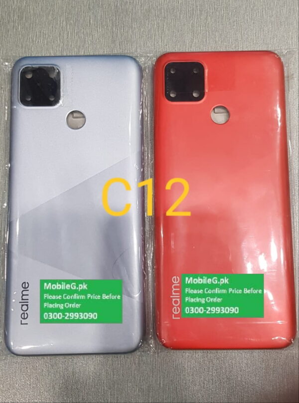 Realme C12 Complete Housing-Casing With Middle Frame Buy In Pakistan