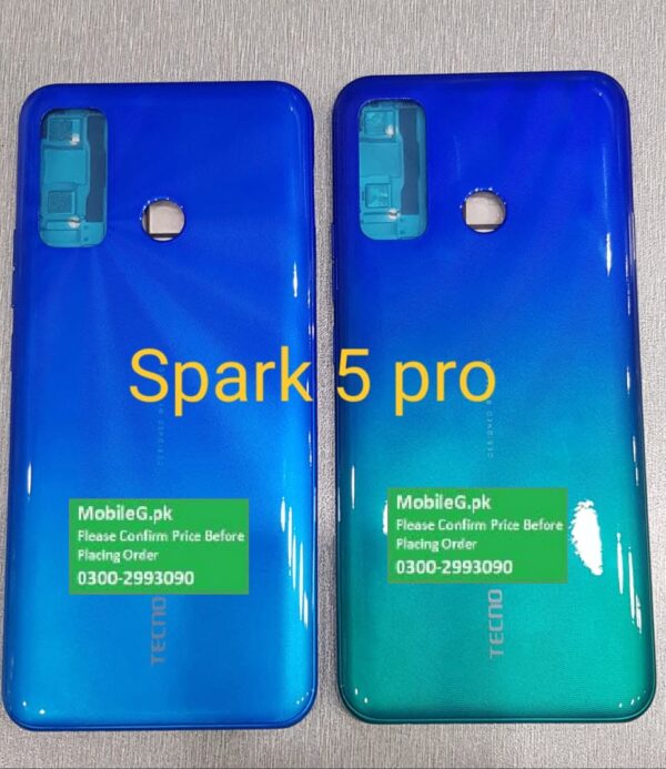 Tecno Spark 5 Pro Complete Housing-Casing With Middle Frame Buy In Pakistan